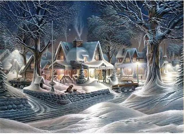 Cross stitch Embroidery Kit, Brand New 5d DIY Art Landscape I - Shop at LoveMi