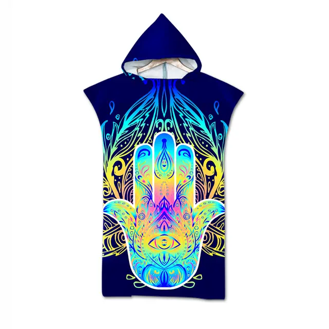 Bath Towel Beach Towel Cloak Geometric Print G - Shop at LoveMi