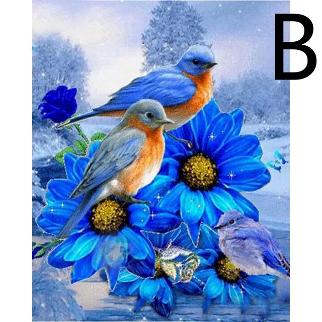 DIY Picture By Number Bird Kit For Home Decoration - Shop at LoveMi