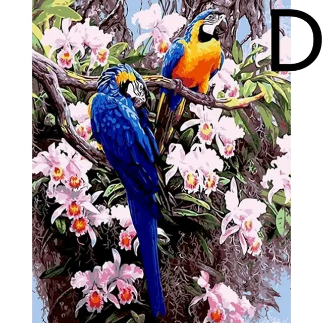 DIY Picture By Number Bird Kit For Home Decoration - Shop at LoveMi