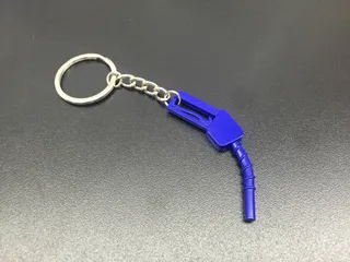 Car Interior Accessories Pendant Local Tyrant Duck Accessories - Blue Fuel Gun