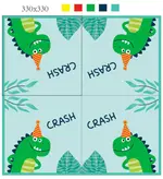 16New Dinosaur Napkins