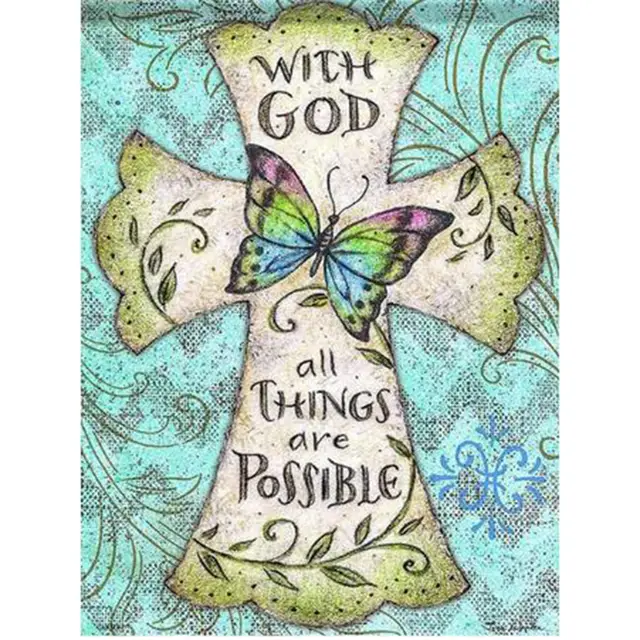 Cross Stitch Square And Round Diamond Embroidery Kit - G