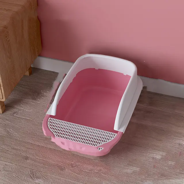 Super Large Cat Cage Villa Free Combination Household Cat Litter Box Pink - Shop at LoveMi