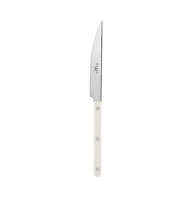 Milky White Knife And Fork Cutlery Main Table Knife - Shop at LoveMi
