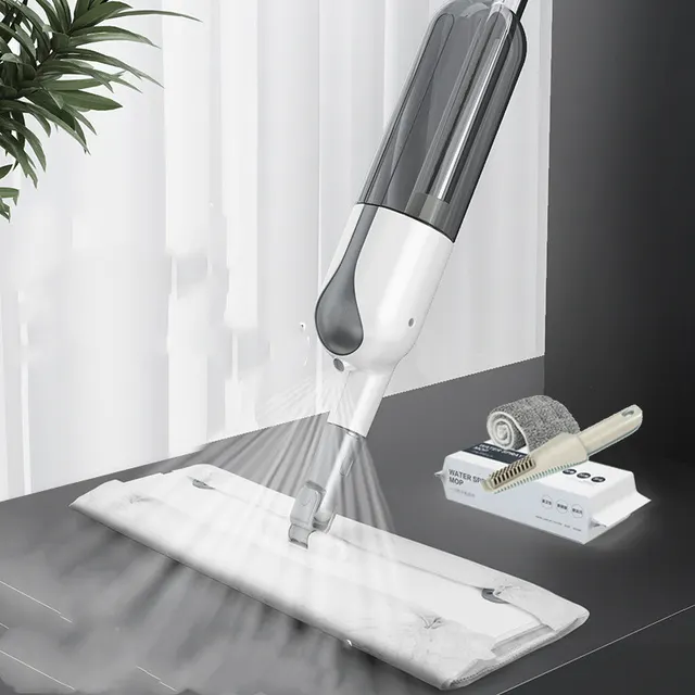 Lazy Flat Mop Spray Water Mist Household White - Shop at LoveMi