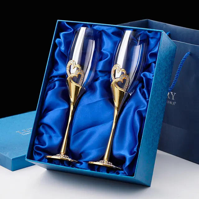Household Sparkling Wine Cup Couple Pair Cup 2Style - Shop at LoveMi
