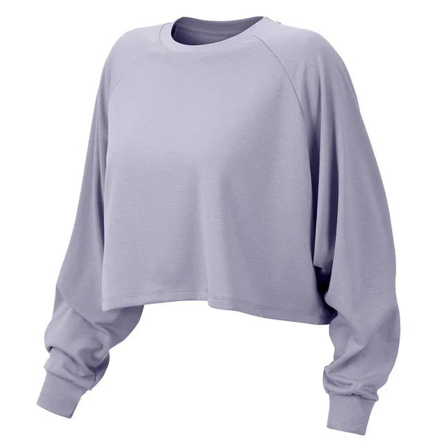 Fashion Sports Outdoor Long sleeved Yoga Wear Lavender - Shop at LoveMi