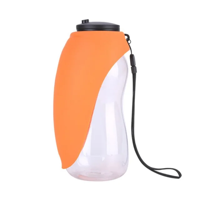 Pet Dog Water Bottle Drinking Portable Bowls For Small Large Dogs Feeding Water Dispenser Accompanying Cup Cat Bowl Pet Products Orange - Shop at LoveMi