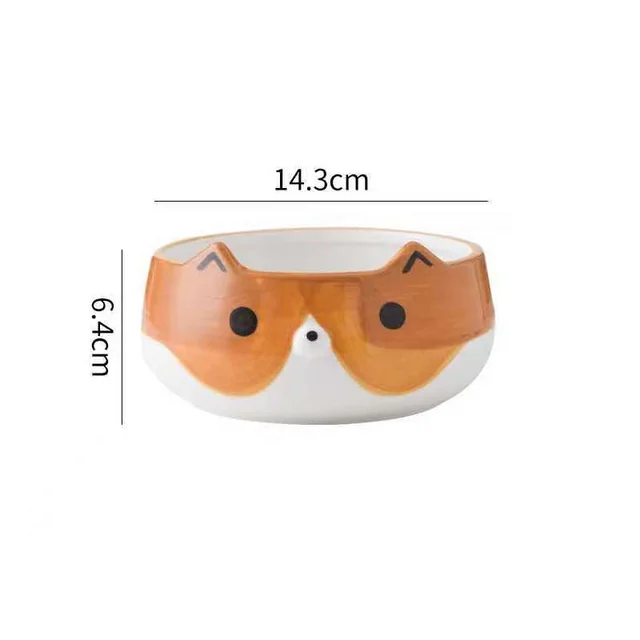 Household Cute Cartoon Ceramic Children's Bowl Dog - Shop at LoveMi