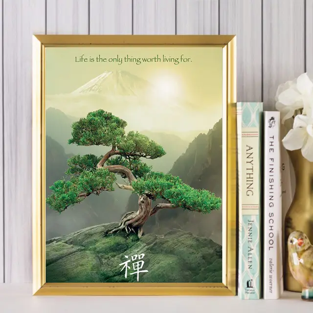 Diamond Painting Tree Landscape Mosaic Natural Scenery Home Decoration Wall Art - Shop at LoveMi
