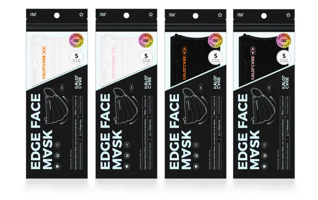 Colorful KC Mask K98 Color Fashion Net Red Small Face Without Ears Green Orange - Shop at LoveMi