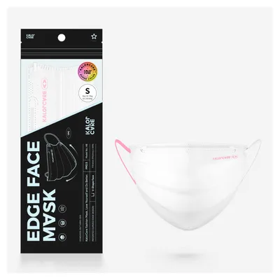 Colorful KC Mask K98 Color Fashion Net Red Small Face Without Ears Pinkwhite - Shop at LoveMi