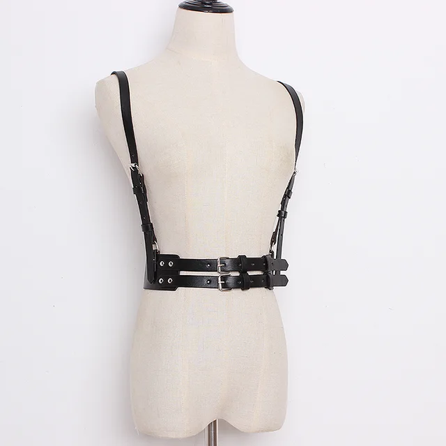 Decoration, Suspender Belt, Wide Belt, Dress All match, Suspender style Waist Belt Black - Shop at LoveMi