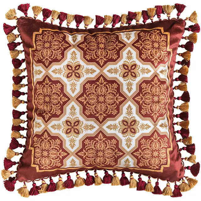 European American Flower And Bird Christmas Pillowcase Bedside New Year Cushion - Shop at LoveMi