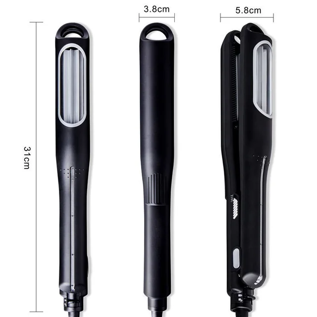 Electric Wave Perm Stone Ceramic Electric Splint Black - Shop at LoveMi