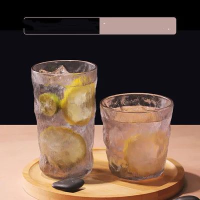Apanese Style Glacier Tree Pattern Glass Cup For Household Use 18Style - Shop at LoveMi
