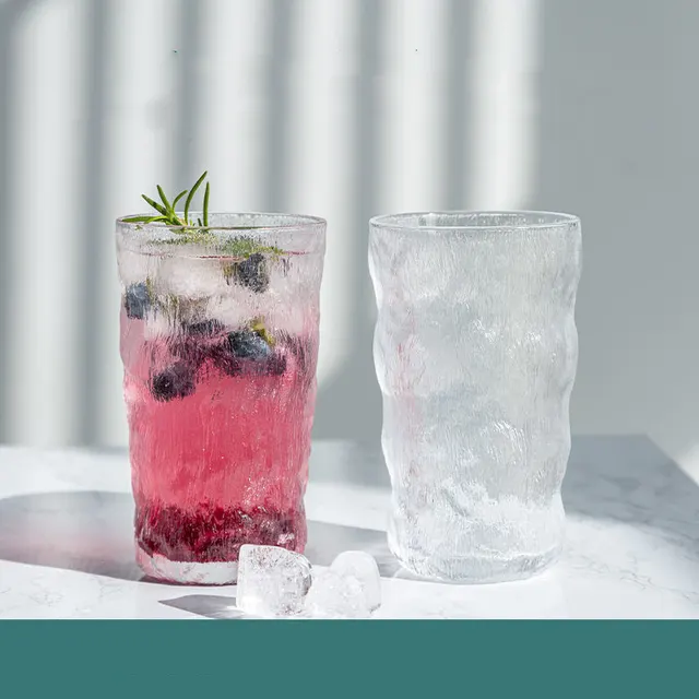 Apanese Style Glacier Tree Pattern Glass Cup For Household Use 7Style - Shop at LoveMi
