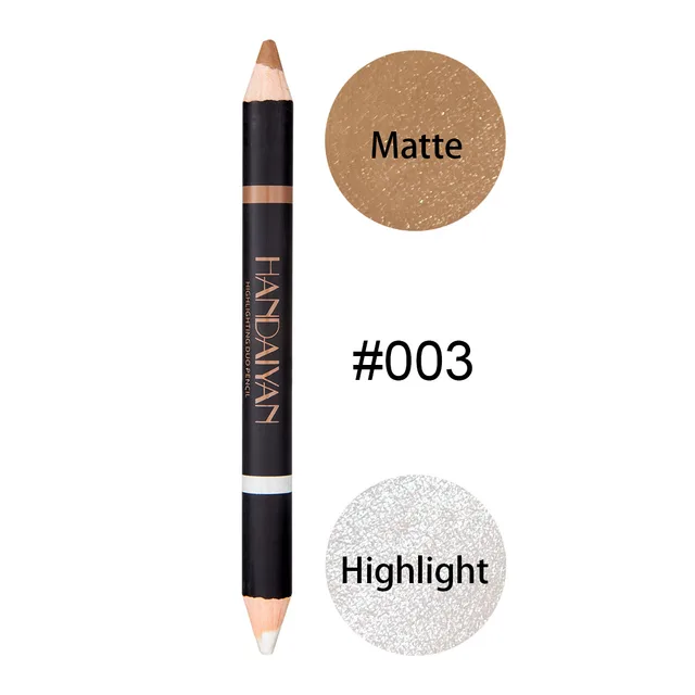 Tattoo Eyebrow 2 In 1 Double Head Eyebrow Pencil And Highlight Waterproof Lasting Eyes Black Brown Eye Brow Tint - Shop at LoveMi