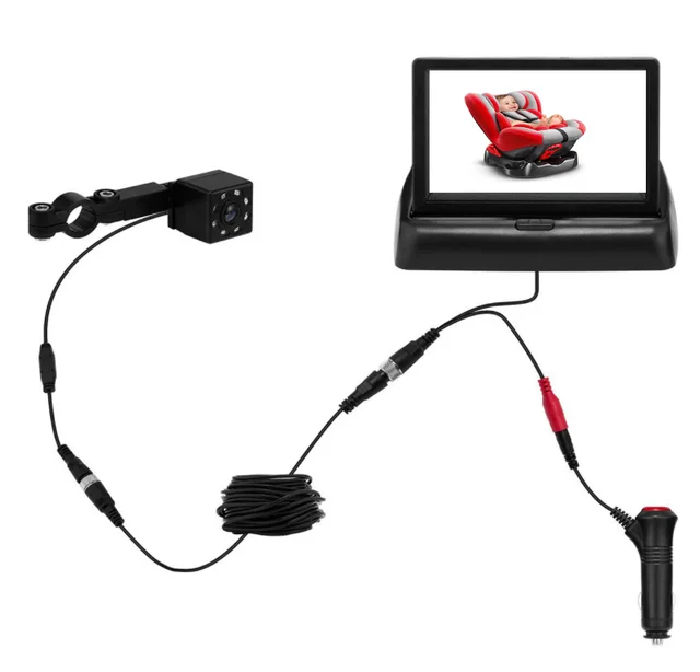 Car Baby Monitor HD Night Vision Camera Black - Shop at LoveMi