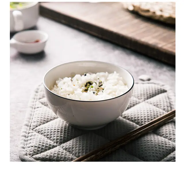 White Ceramic Creative Western Food Plate Bowl - Shop at LoveMi