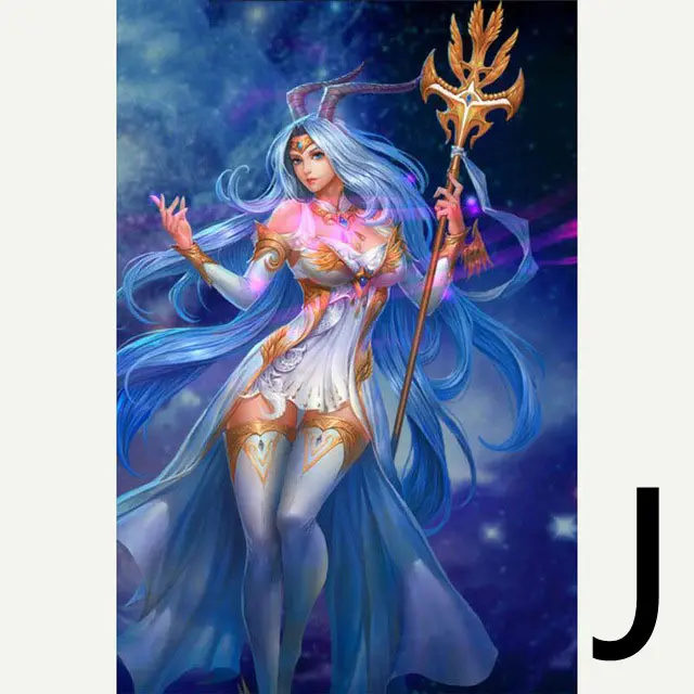 Fairy Diamond Painting 12 Constellation 5D DIY Diamond Embroidery J - Shop at LoveMi