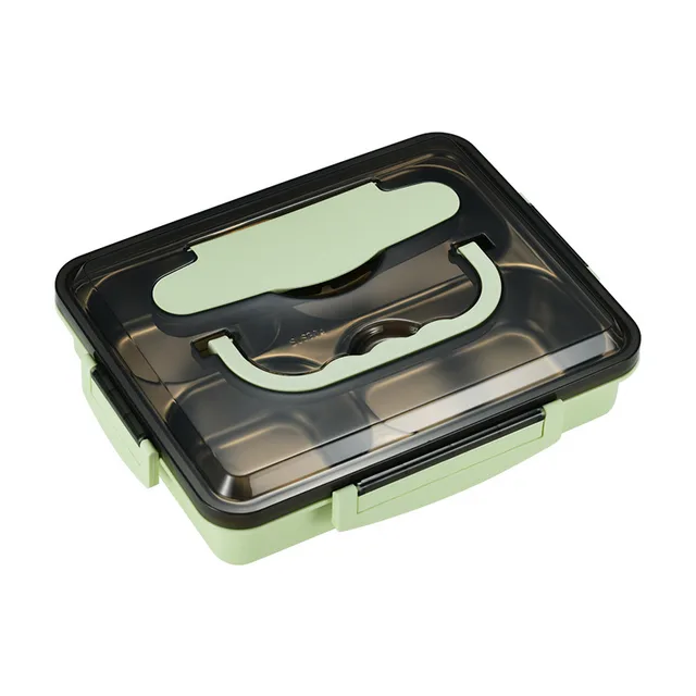 Stainless Steel Student Insulated Lunch Box Green - Shop at LoveMi