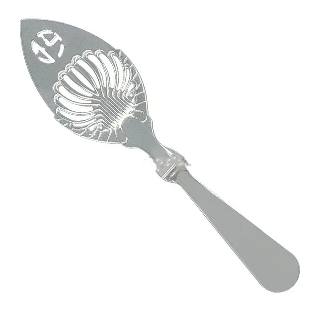Stainless Steel Spoon Sugar Cube Colander Filter Spoon Hollow Absinthe Spoon Shaker Natural Color - Shop at LoveMi