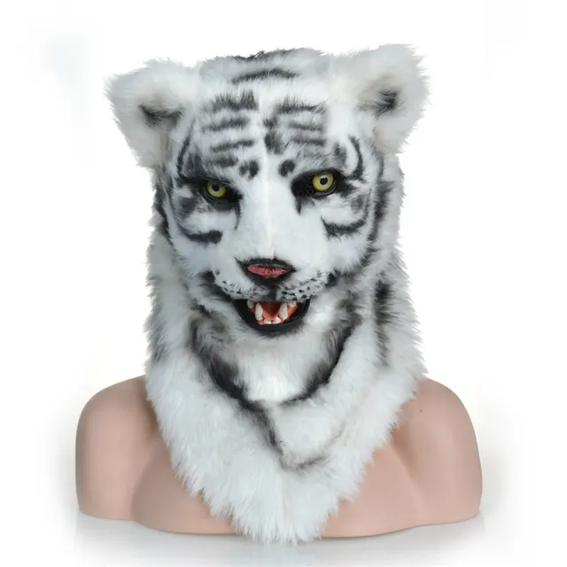Cosplay Shooting Props Plush Animal Headgear White - Shop at LoveMi