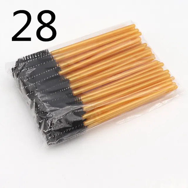 Disposable Eyelash Brush Grafting Makeup Tool 28Style - Shop at LoveMi