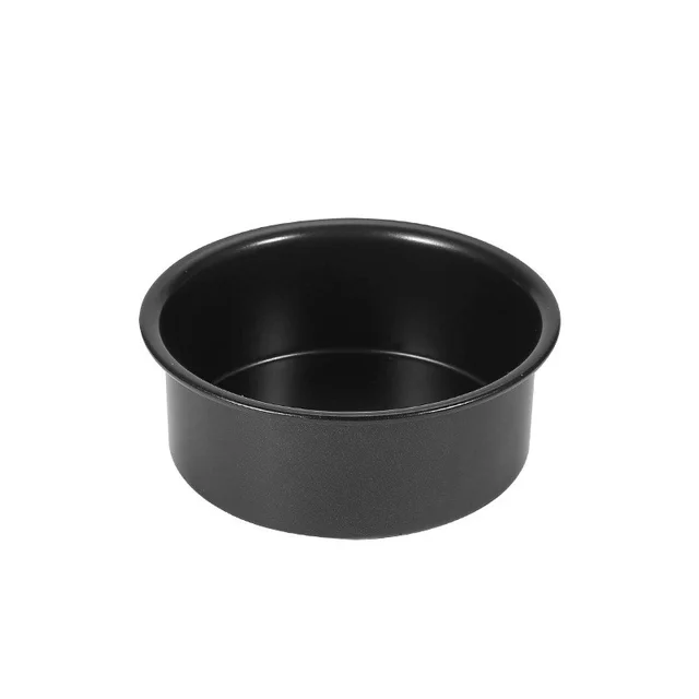 Carbon Steel Baking Chiffon Cake Mould Toast Box Round Golden Nonstick 4Inch - Shop at LoveMi