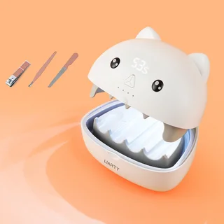 LED Nail Machine Does Not Leak Light And Quick-drying Phototherapy Lamp - With A Threepiece Suit