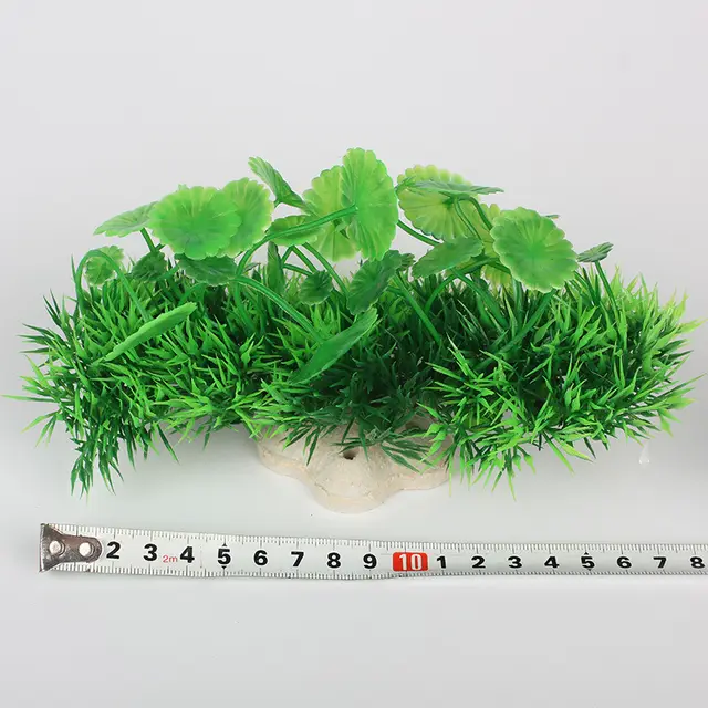 Water Plant Decoration Simulation Water Plant Fish Tank Aquarium Landscaping Green Grass Bean Seedlings Green - Shop at LoveMi