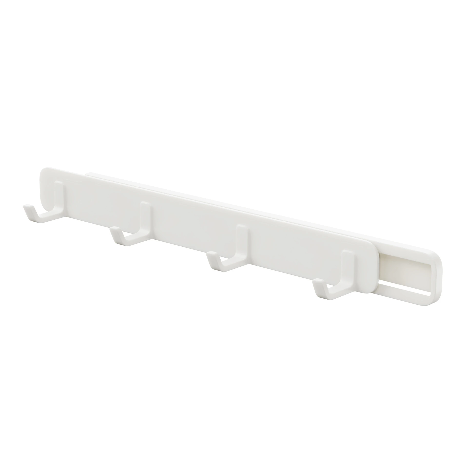 Kitchen Bathroom Gap Hook Kitchen Bedroom Four-row Hook - 4 Hooks