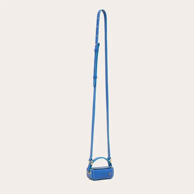 Car Thick Line One shoulder Diagonal Small Bag Blue - Shop at LoveMi