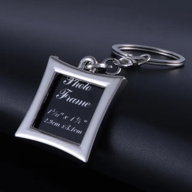 Creative And Simple Heart shaped Square Keychain Rhombus - Shop at LoveMi