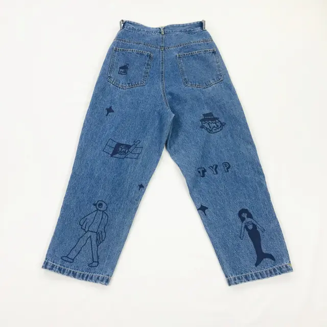 Japanese Childlike Mermaid Mountain Peaks And Lighthouse Blue - Shop at LoveMi