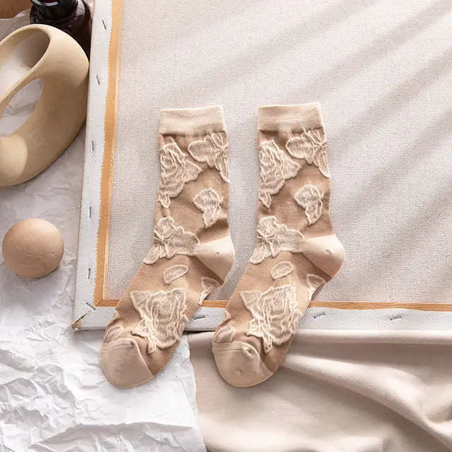 Three dimensional Embossed Diamond Pattern Combed Cotton Rose - Shop at LoveMi