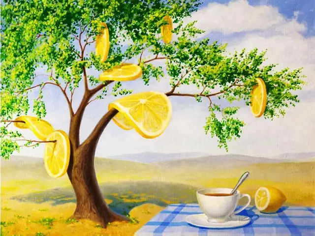 Diamond Painting Fruit Lemon Full Square Diamond Embroidery Decoration Home K - Shop at LoveMi