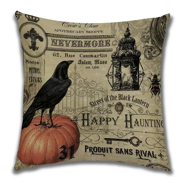 Cartoon Pumpkin Castle Sofa Cushion Cushion Pillowcase R - Shop at LoveMi
