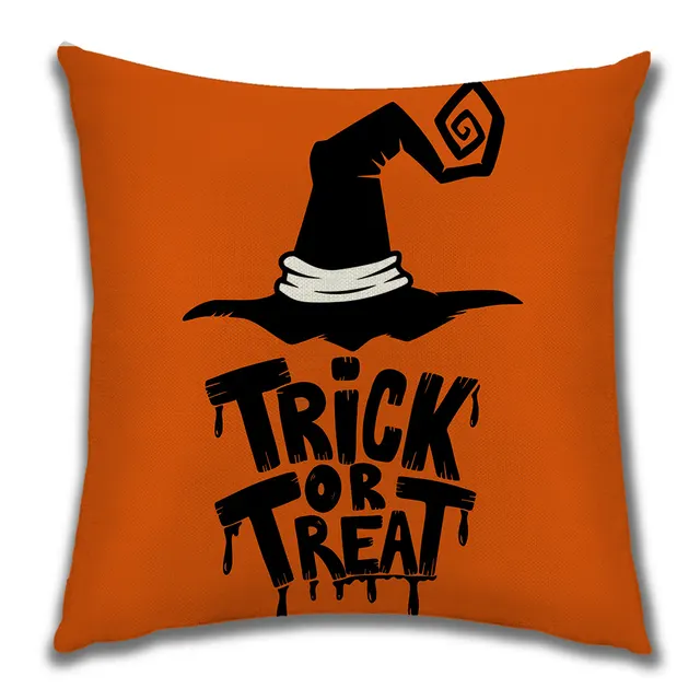 Cartoon Pumpkin Castle Sofa Cushion Cushion Pillowcase W - Shop at LoveMi