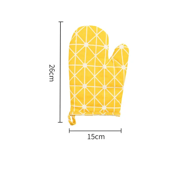 Kitchen Waterproof And Oil Repellent Apron Yellow Gloves - Shop at LoveMi