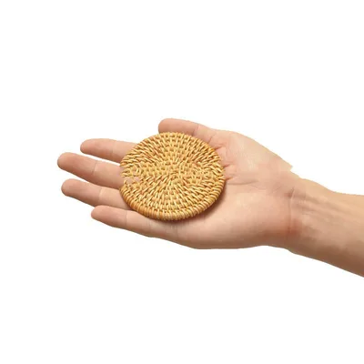 Hand Woven Potholder Kitchen Placemat Kung Fu Tea Set Accessories 8Cm - Shop at LoveMi