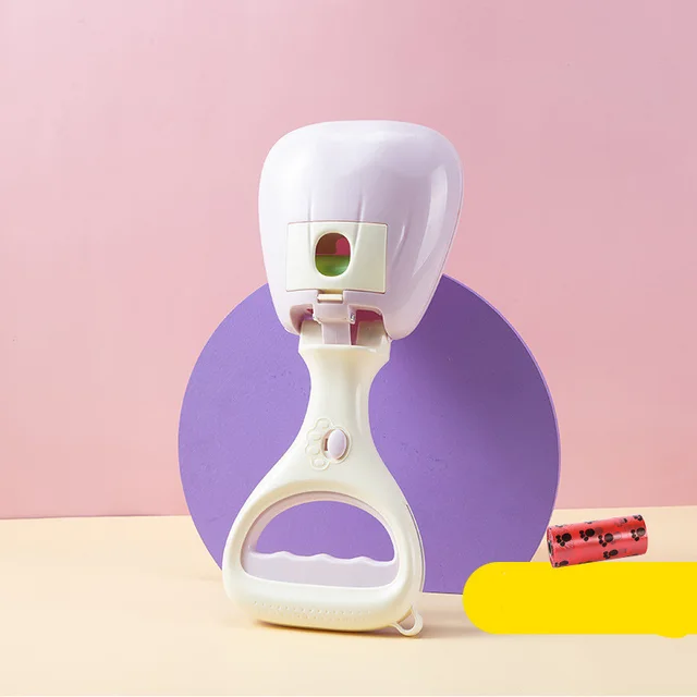Tools For Picking Up Dog Poop And Walking Dog Pet Supplies Purple - Shop at LoveMi