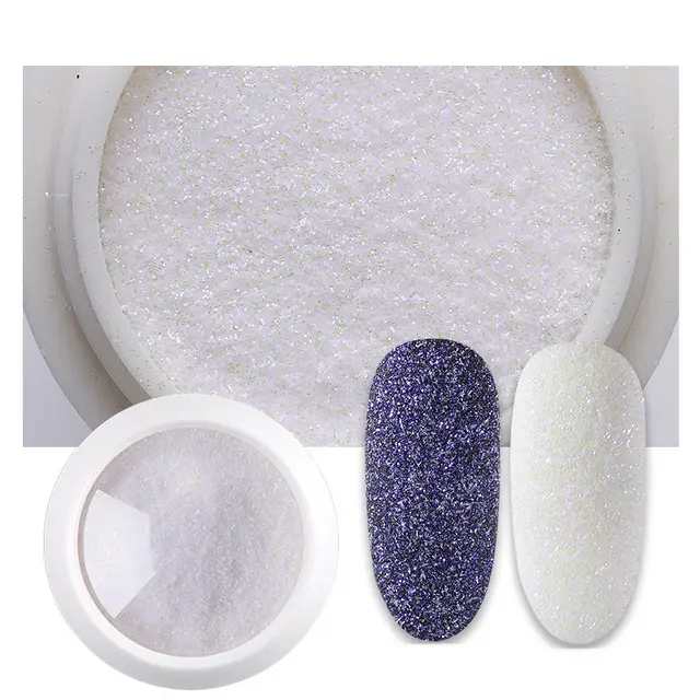 Nail Art Woolen Powder, Glitter Sweater Powder, Nail Art Accessories 2Style - Shop at LoveMi