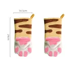 Orange Cat Gloves