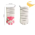 White Cats Claw Gloves