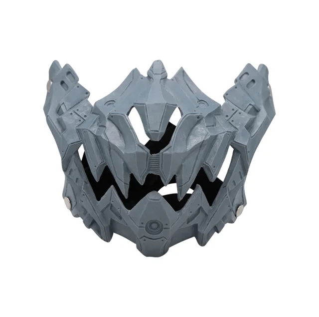 Smiling Mask Halloween Party Props Masquerade Funny Scary Dark Bullet Shadow Yin 3Style - Shop at LoveMi