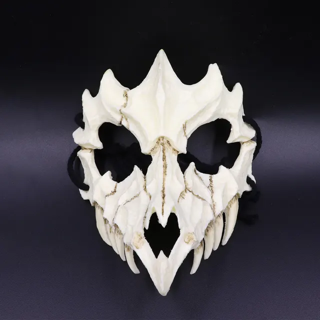 Smiling Mask Halloween Party Props Masquerade Funny Scary Dark Bullet Shadow Yin 6Style - Shop at LoveMi