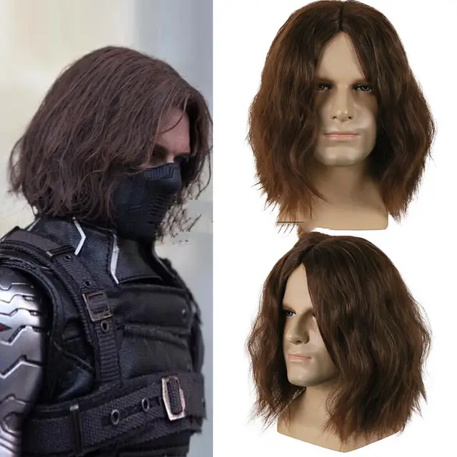Winter Soldier Brown Wig Around Wig Hair Net - Shop at LoveMi
